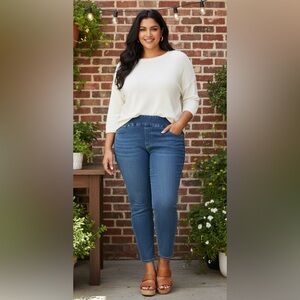 Ruby RD. - Full Length Pull-On Denim Jeggings/Jeans/Pants
